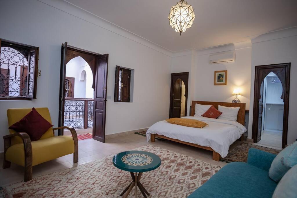 Paisible Riad Privatif Au Coeur De Marrakech Marrakesz Zewnętrze zdjęcie