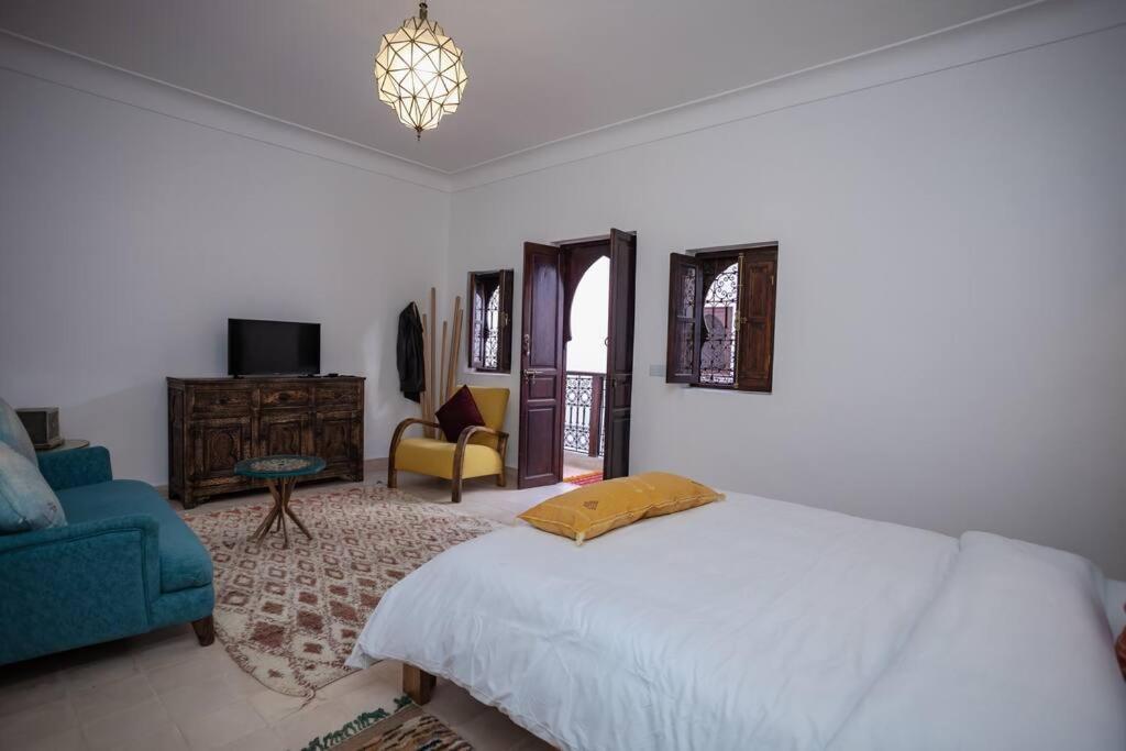 Paisible Riad Privatif Au Coeur De Marrakech Marrakesz Zewnętrze zdjęcie